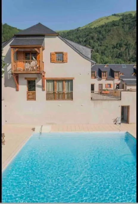 Apartman T2 Cabine 4 A 6 Pers Vue Montagne Et Piscine Vignec